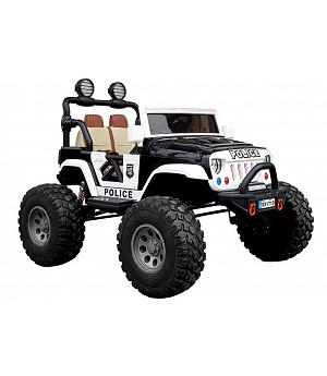 Coche eléctrico infantil 12v,4WD, 4x4 Jeep Style SX1719 Policía - LE4440